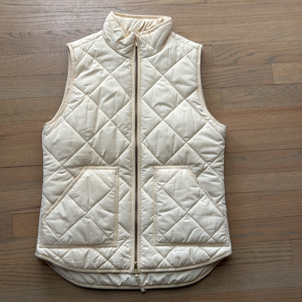 Jcrew quilted vest